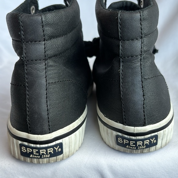Sperry Top-Sider Rave Verge High Top Black Canvas, Women's Size 7.5 - Picture 4 of 9